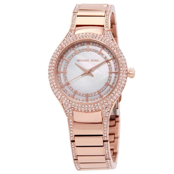FX03202B NWT Michael Kors Fashion Womens Quartz Steel Authentic Watch - Picture 1 of 3
